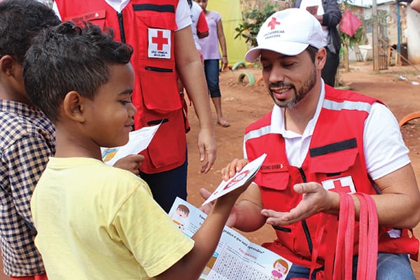 Cruz Vermelha também aposta em ações de educação e prevenção